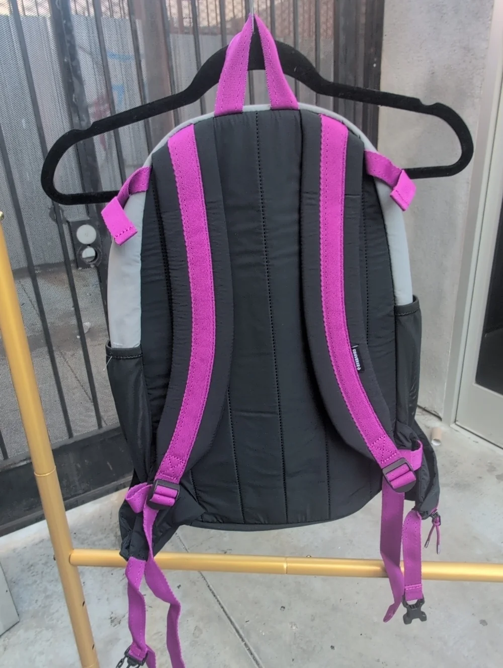 Converse Black and Gray Active Backpack NWT